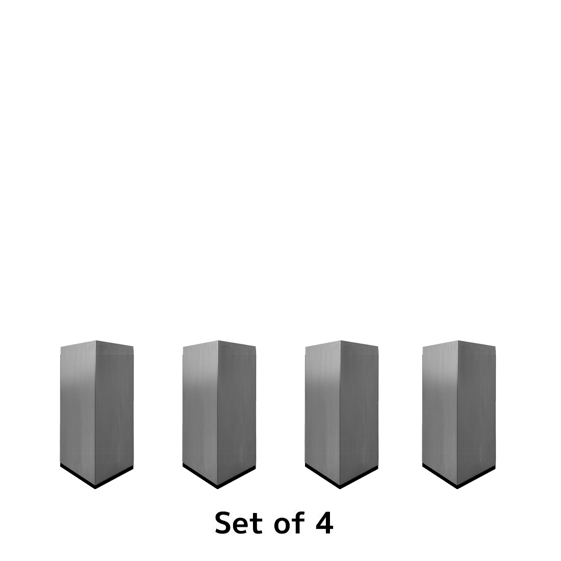 DuraTruss DURASTAGE 750 Fixed Leg Set 20cm (4 pcs) – ben-sett for scene